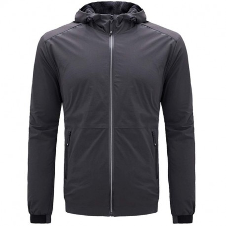 FCBDXN Chaquetas Para Hombre Chaqueta Fina Abrigos Deportivos Solapa Abrigo Casual Con Capucha Abrigo De Vestir Cómodo Y Tran