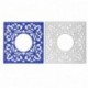 JiaMeng Juego de Troqueles Acero checkroom Plantillas de moldes de Corte de Metales del Coraz¨®n de la Flor para estarcir Tar