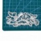 JiaMeng DIY Plantillas de moldes de Corte de Metales del Coraz¨®n de la Flor Troqueles de Corte de Metal Arte de Papel de Scr