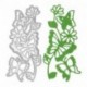 JiaMeng DIY Plantillas de moldes de Corte de Metales del Coraz¨®n de la Flor Troqueles de Corte de Metal Arte de Papel de Scr