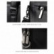 DCRYWRX Abogados De Cartera De Negocios De Cuero De PU Bolso De Mensajero para 14" Laptop Bolso Gran Capacidad Informal Bolso