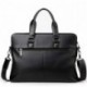 DCRYWRX Abogados De Cartera De Negocios De Cuero De PU Bolso De Mensajero para 14" Laptop Bolso Gran Capacidad Informal Bolso