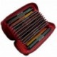 myledershop Tarjetero Rojo Rojo Talla única