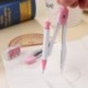 Kit trazado compás Juego de Siete Piezas Brújula Multifuncional con espaciado Ajustable en Color compás Escolar de precisión 