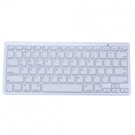Gowind6 - Teclado inalámbrico Bluetooth 3.0 para Apple iPad 1, 2, 3, 4, Mac, PC, Mac