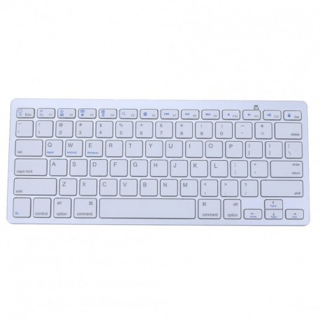 Gowind6 - Teclado inalámbrico Bluetooth 3.0 para Apple iPad 1, 2, 3, 4, Mac, PC, Mac