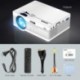 YABER Mini Proyector 2600 Lumens Multimedia Vídeo Proyector Portátil Soporta 1080P VGA HDMI USB SD AV, Proyector Cine en Casa