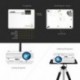 YABER Mini Proyector 2600 Lumens Multimedia Vídeo Proyector Portátil Soporta 1080P VGA HDMI USB SD AV, Proyector Cine en Casa