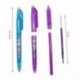 TAPEPRO FriXion Clicker set 8 Color 0.5mm Bolígrafo roller de gel de tinta borrable 8 unidades Pluma Borrable Colorido Dibuj