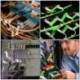 BUZIFU 10 Hojas de Etiquetas de Cables, 300pcs Etiquetas Adhesivas Impermeable, Imprimir o Rotulador, 5 Variedad de Colores p