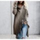 Linlink Liquidación Mujeres Borla Irregular Cardigan de Punto suéter Poncho Chal Abrigo Chaqueta Outwear