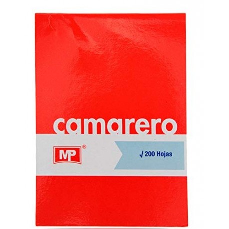 Talonario camarero a6 .Papel lito. 200 Hojas
