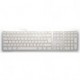 Matias fk318s de UK Aluminio avanzadas USB Teclado/Keyboard para Apple Mac OS | QWERTY | UK Layout | con reaktionsschnellen T