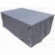 ZHANWEI Funda Protectora Muebles Jardín Cubierta Guardapolvo Impermeable Impermeable Al Aire Libre Cuadrado Mesa Silla Plata 