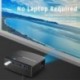 Lome Proyector HD, Proyector Portátil para El Hogar, Proyector De Video HD 1080P para Entretenimiento, Fiestas Y Juegos