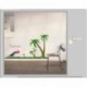 Ljtao [Spike] Calcomanías Baratas Pegatinas De Pared Extraíble Ambiente Impermeable De Palma Pavo Real Pintura Decorativa Sal